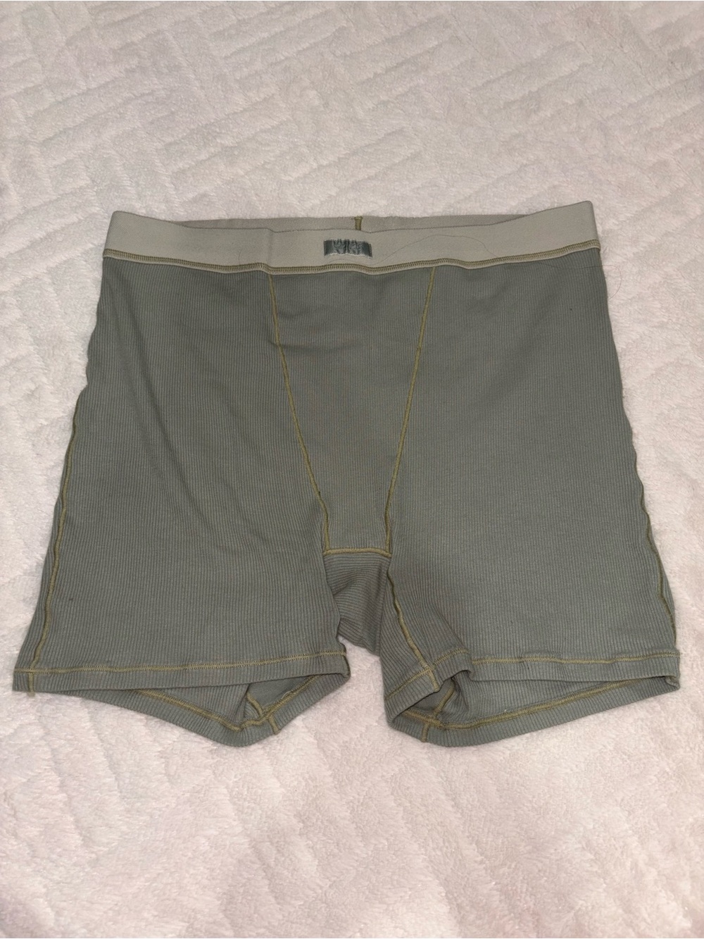 Skims Boxer Shorts in Mineral
